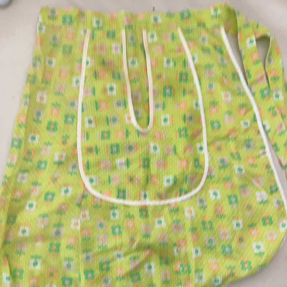 Vintage Handmade Half Apron